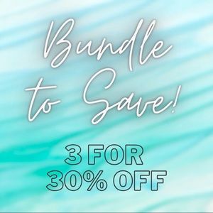 3 FOR 30% OFF!